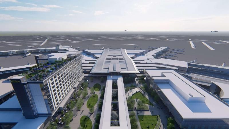 納什維爾機場航站樓希爾頓酒店