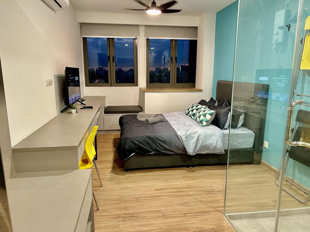 位於吉隆坡中央車站的1臥室公寓-平方米|帶1個獨立浴室