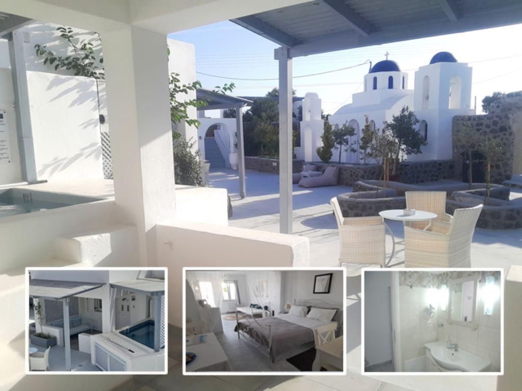 boutique hotel in oia santorini next to the sea