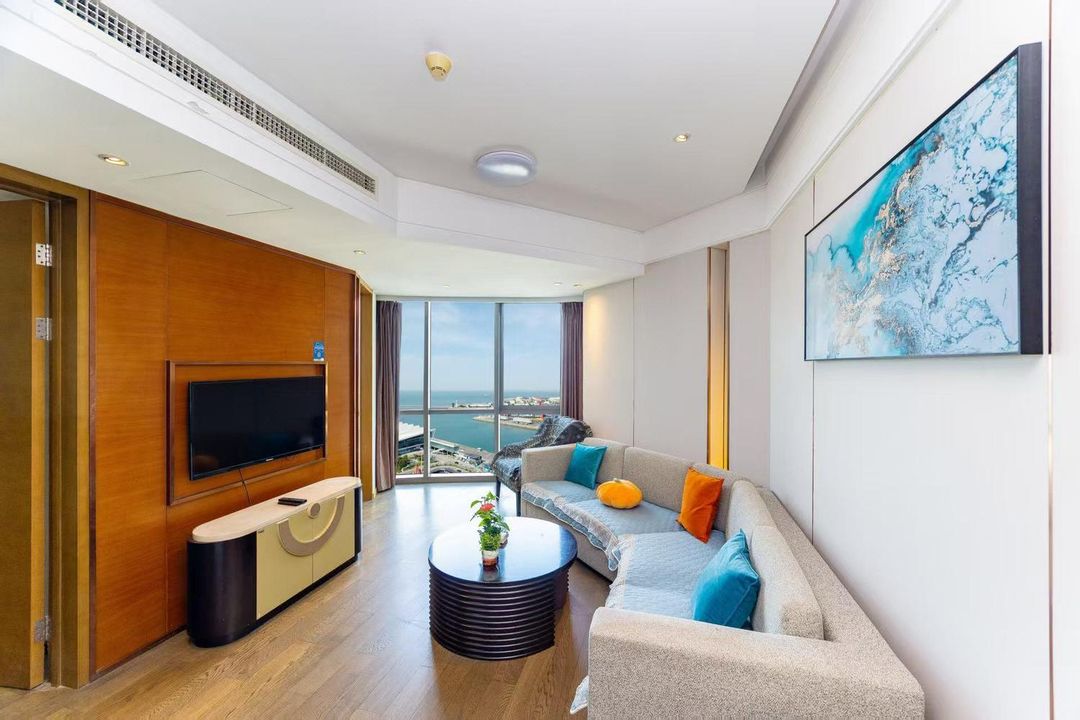 青島亞新海景度假公寓(中聯自由港灣火車站店)