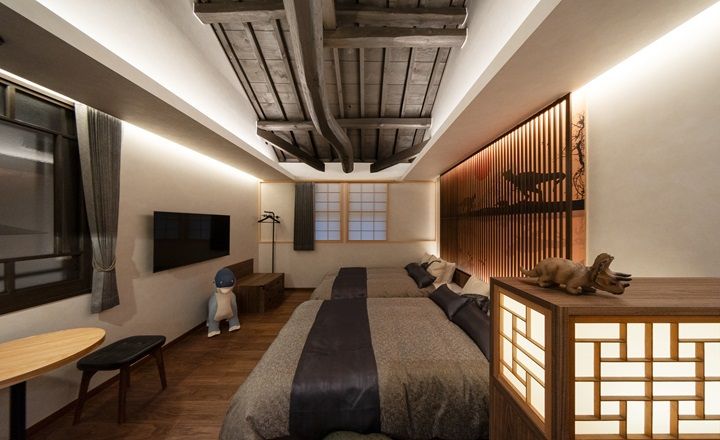 Traditional Japanese House Dino-Saur