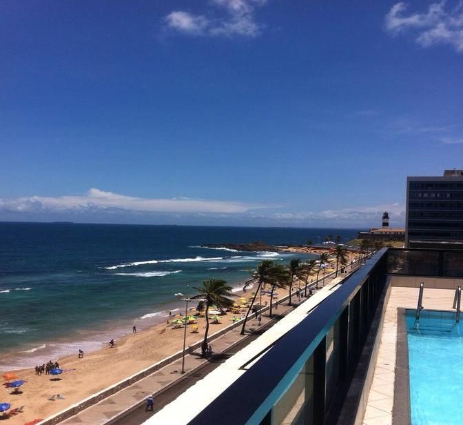 Flat Vista Mar Frente ou Lateral na Barra em Salvador
