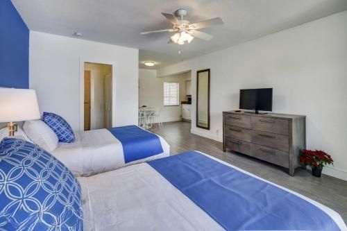 Blue Strawberry by the Sea