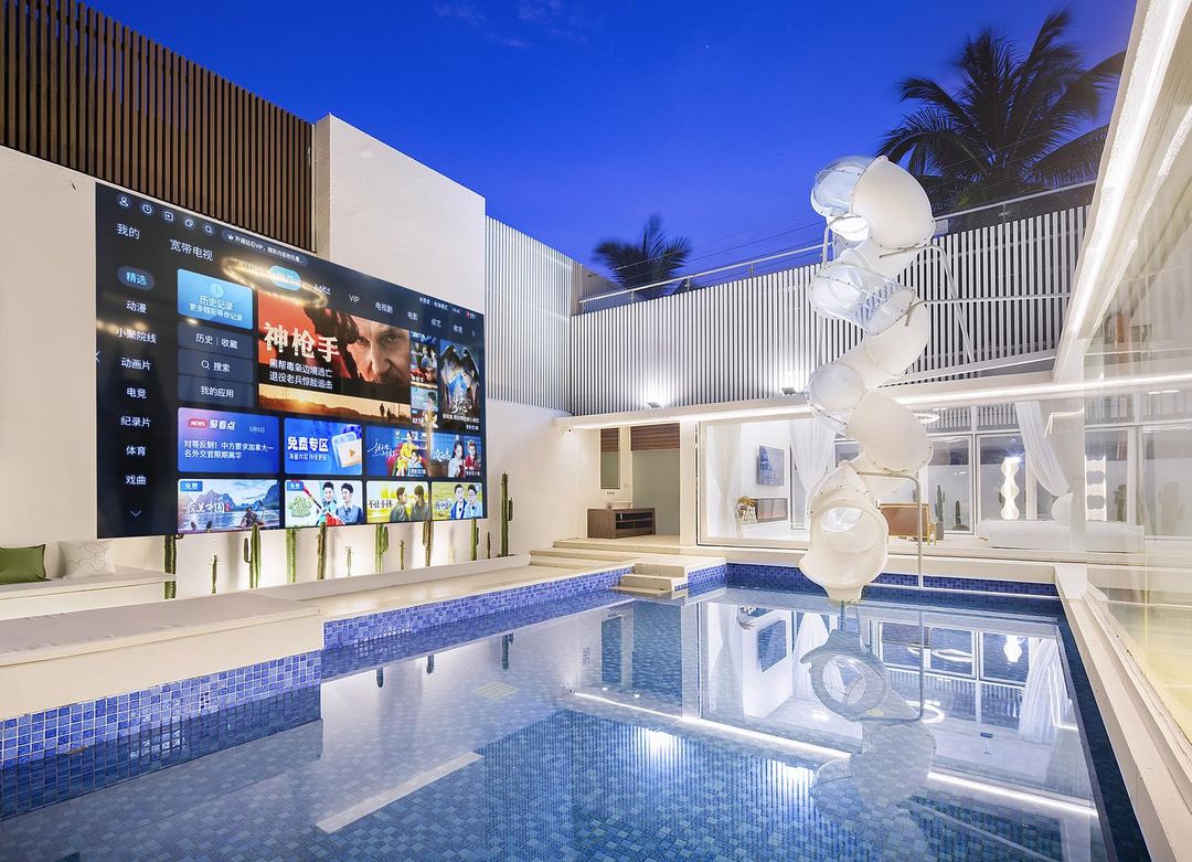 三亞坤兒姑娘的家獨棟泳池別墅(大東海半山半島店)