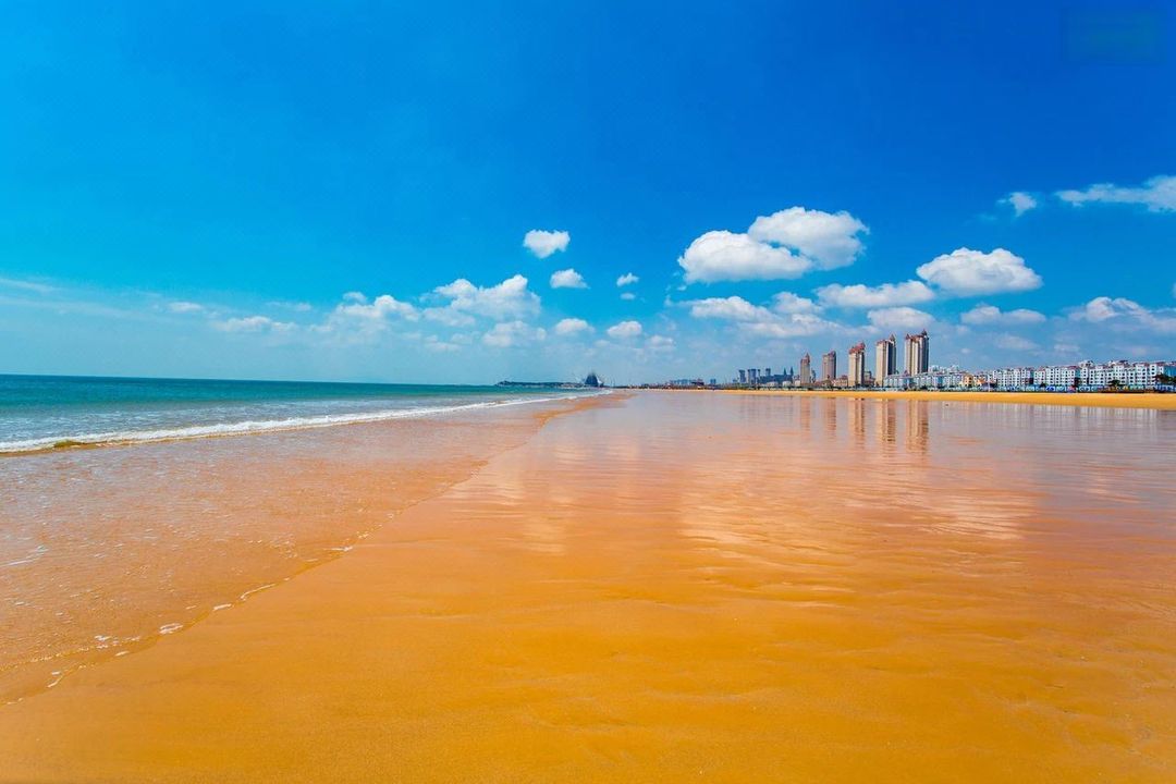 青島金沙灘1分鐘海景公寓