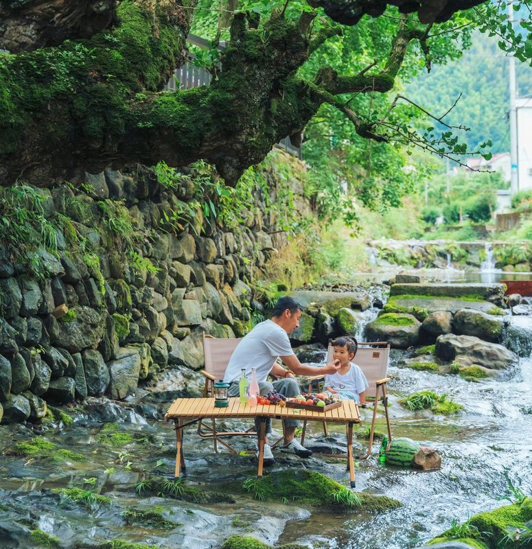 Tuanyuanli·River Tracing Hot Spring Parent-Child Resort Homestay (Lin'an, Hangzhou)