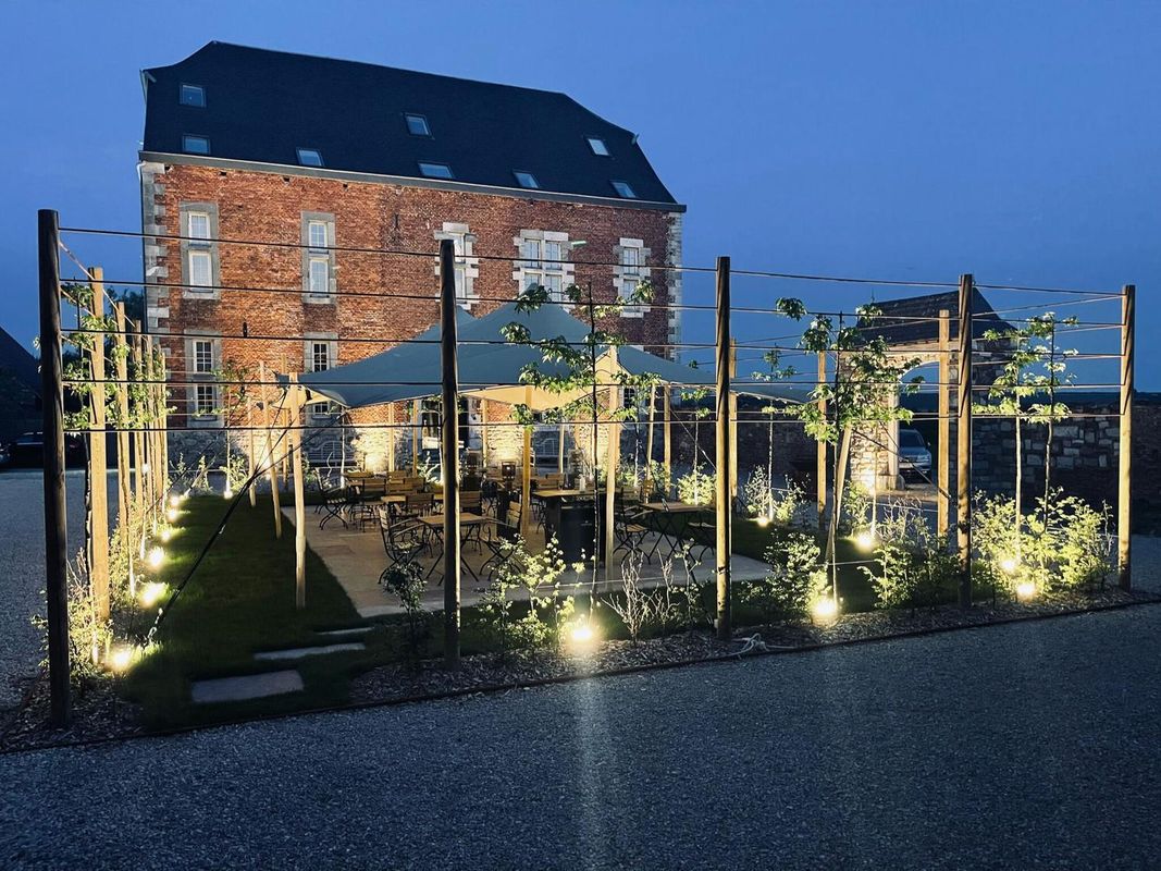 Castle Farmhouse in Condroz with Heated Pool