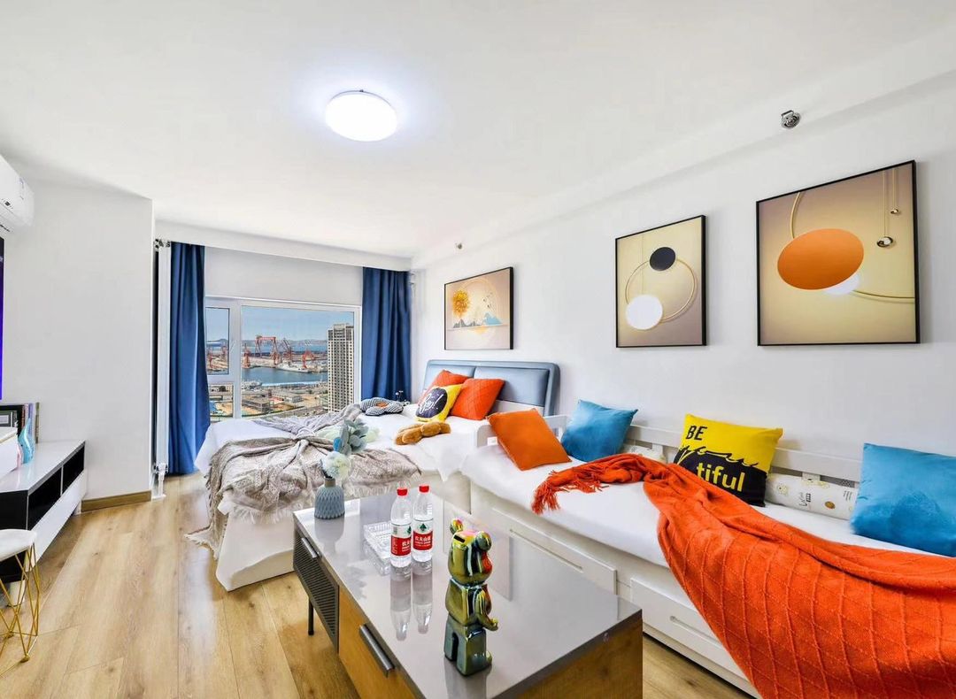 樂多美宿海景公寓式酒店(大連東港人民路港灣廣場店)