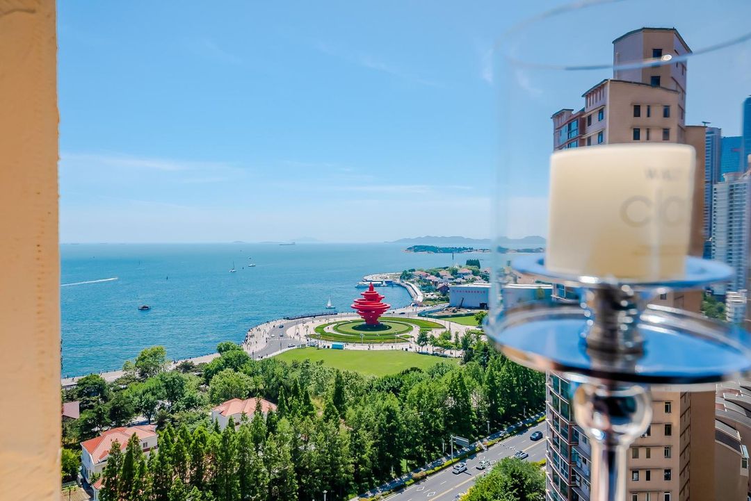 青島Monica海景美宿(五四廣場地鐵站萬象城店)