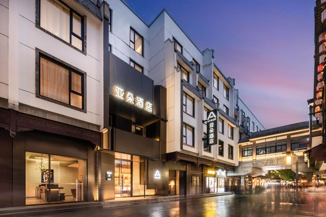 南京夫子廟秦淮遊船碼頭亞朵酒店