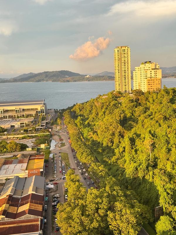 JQ Central 4 person unit facing mountain view and partially seaview AT kk CITY CENTER