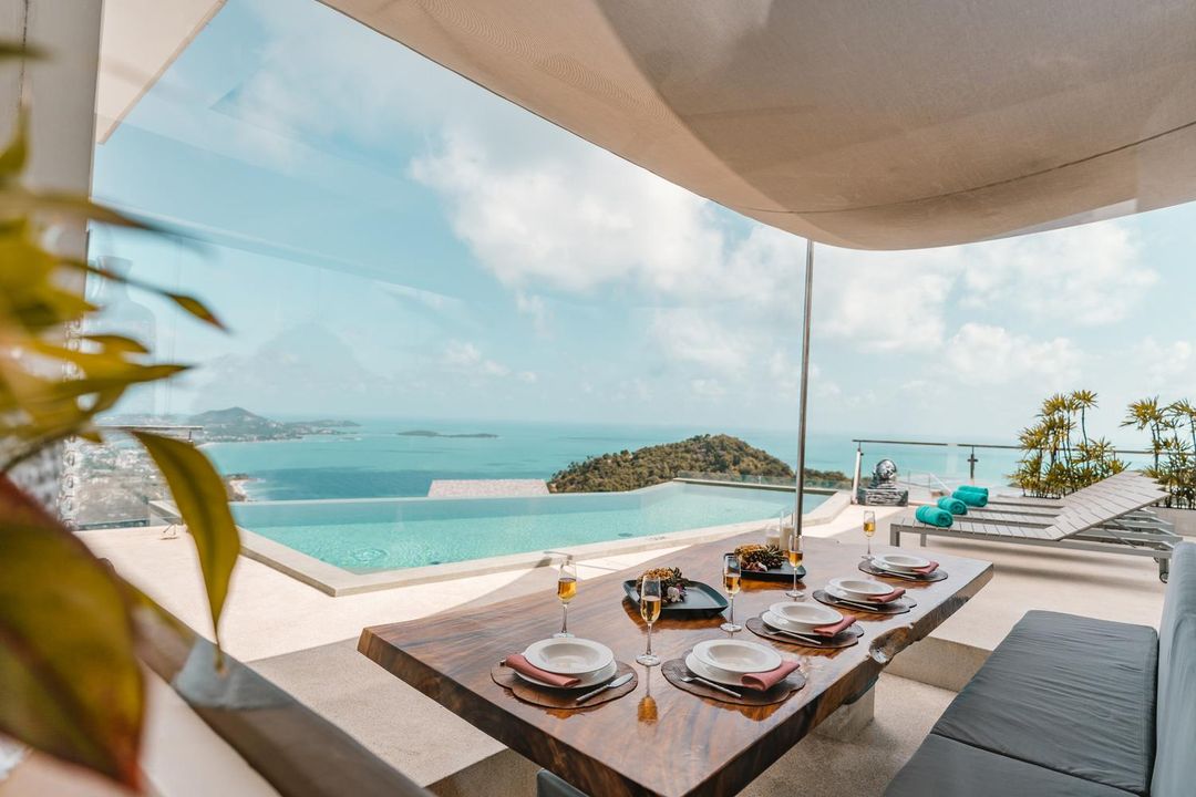 Paradise Villa Eden - Infinity Pool with Sea View in Samui
