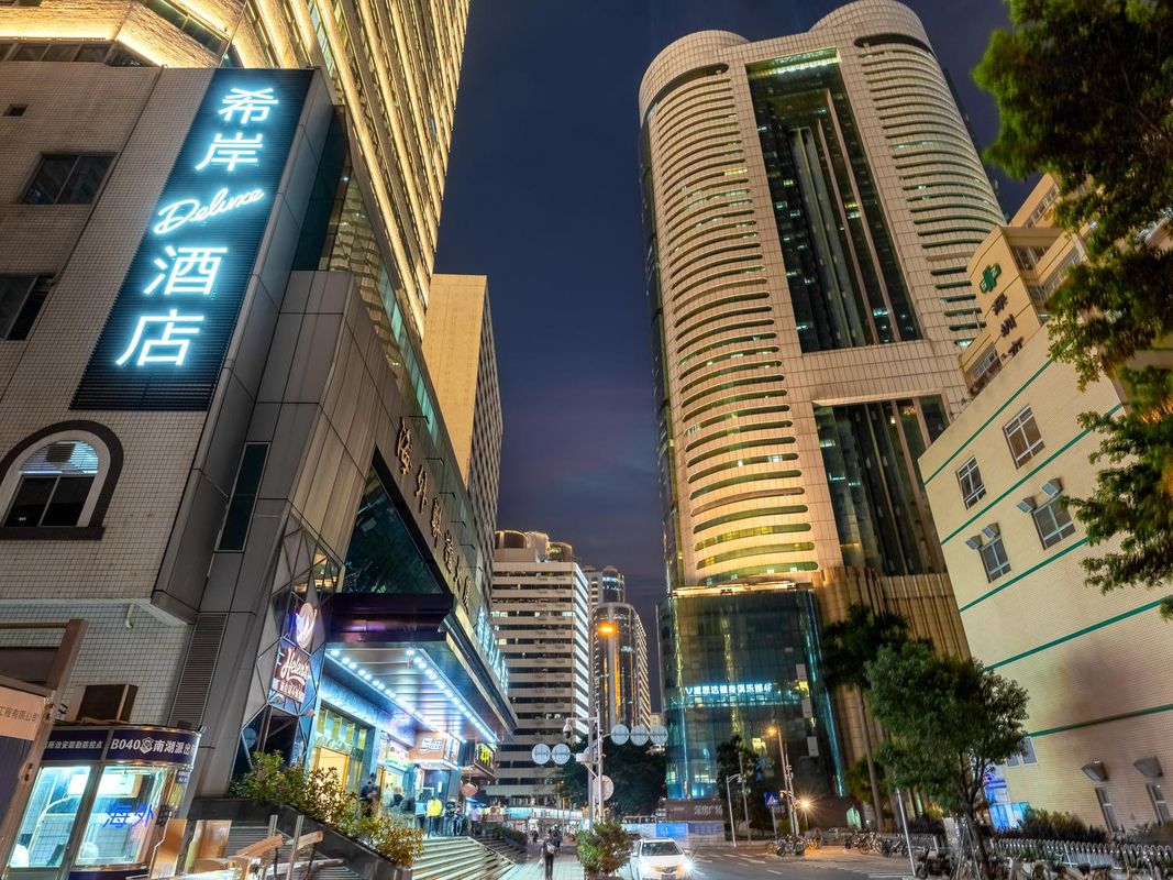 深圳羅湖口岸國貿地鐵站希岸Deluxe酒店