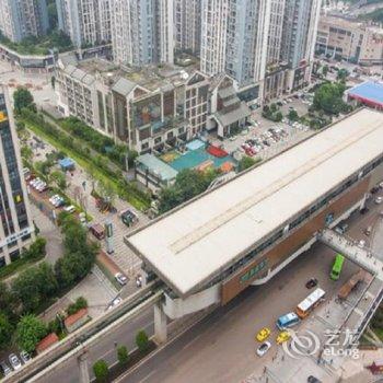重庆独家记忆酒店式公寓巴南万达店酒店提供图片