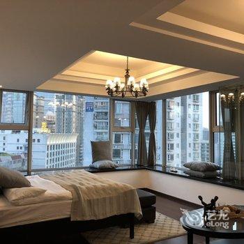 成都站高/太古里/IFS/270度观景落地窗公寓酒店提供图片