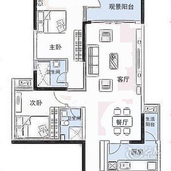 重庆轻宅民宿(千佛寺分店)酒店提供图片