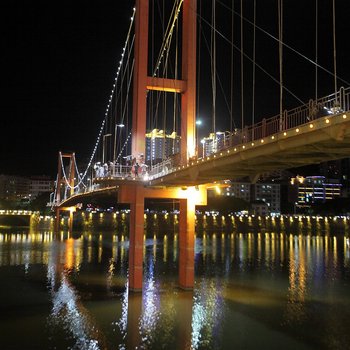 安溪铁索桥图片