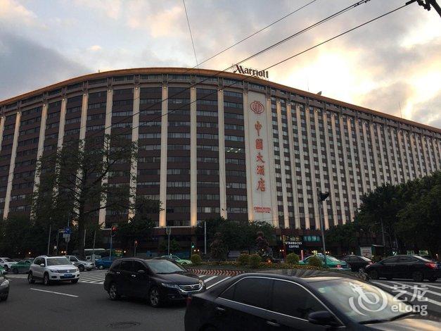 中国大酒店门口照片图片