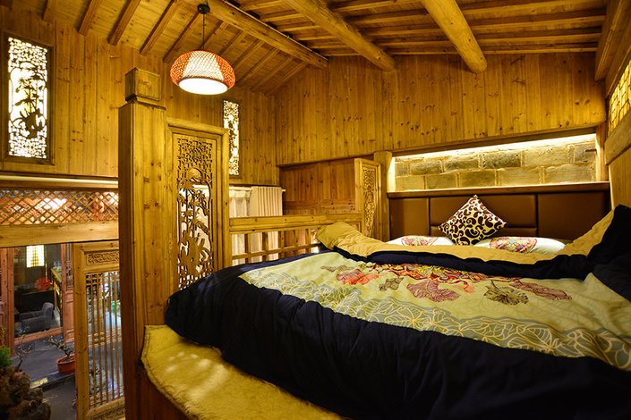 宏村青瓦链心民宿