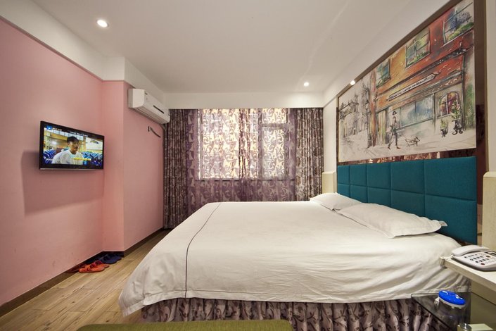 酒店 北京酒店  沈阳市美家美客主题时尚旅馆  点评 5.0棒极了 设施5.