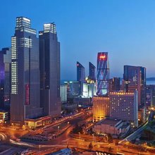 悦澜海景酒店公寓(青岛五四广场中铁中心店)