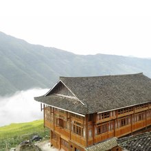 龙脊梯田古壮寨田阳山庄