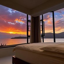 云启·日月卿Sea View丨全屋智能·海景美宿(大理洱海金梭岛店)