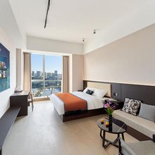 沐林酒店(雨花万象天地贾西地铁站店)