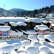雪谷·瑞雪Snow·冬月绘漫旅行美宿(雪谷风景区店)