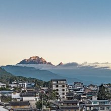Serendipity·楠馨大院丨暮霞花园庭院观山雪景度假美宿