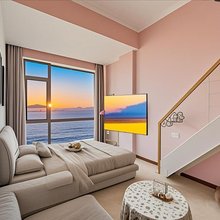 Mint Flat|途远海景LOFT度假公寓(威海韩乐坊高铁站店)