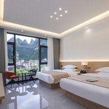 逸竹雅苑(阳朔兴坪古镇二十元人民币背景景区店)