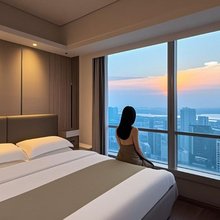 威海·君雅｜ URBANDESI·GNRE 轻奢影音民宿 (威海站韩乐坊店)