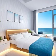 云栖海阁LOFT海景美宿(威海韩乐坊高铁站店)