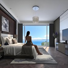在家观海民宿(威海韩乐坊高铁站店)