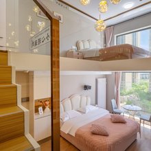去见海·悦尚loft家庭度假酒店(大连港东五街威尼斯水城店)