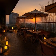 奇遇派空中庭院度假酒店(苏州山塘街万象天地店)