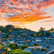 景缘·古城全景纳西庭院民宿(丽江古城大水车店)