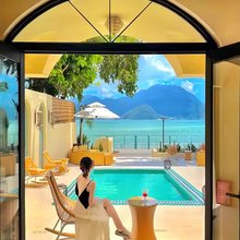 夏遇·日落海景别墅度假美宿(惠州惠东双月湾店)