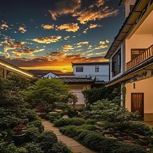 璞蓝·Sunset民宿(威高广场店)