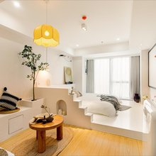 鹿鸣·设计师影院公寓(常州站五角场地铁站店)