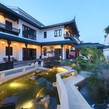 四合小院·中式禅意.庭院山水景观民宿(湖北恩施学院店)