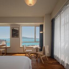 一心客房｜环保·纯棉·乳胶｜Silence海景屋(刘公岛威高广场店)