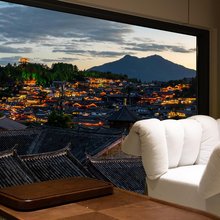 璞舍花兮Pura·自然美学设计师全景度假酒店(丽江古城大水车店)