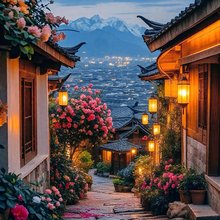 喜欢里沉浸绿氧静享自然花园雅居holiday village(丽江古城店)