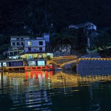 浩坤湖湿地公园栖云水岸民宿