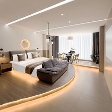 岭南小筑庭院式holiday·悦度轻居(广州琶洲会展赤沙地铁站店)