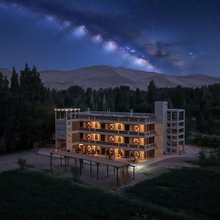 废墟园·I·日照林园·敦煌林园全景设计师花园度假民宿