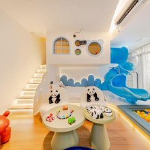 滚滚之家设计师亲子套房民宿(熊猫基地店)