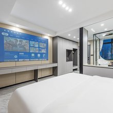 熹悦影音公寓(罗蒙环球乐园银泰百货店)